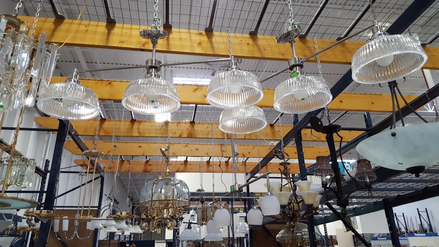 Photo "Industrial style metal chandelier for dining room ceiling lights"