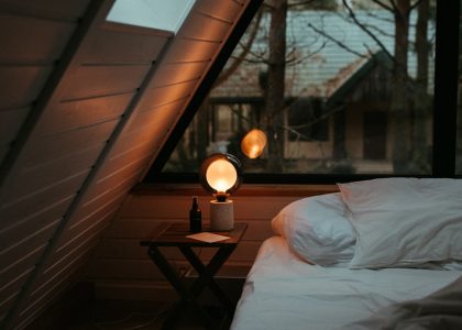 Photo bedroom lighting