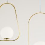 Photo Nordic globe pendant lights