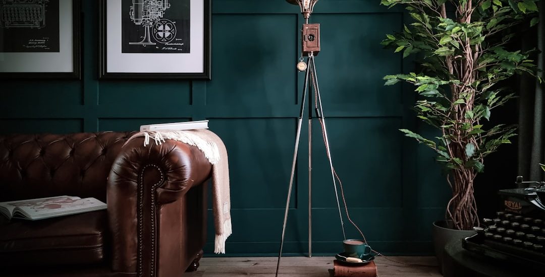 Photo floor lamp