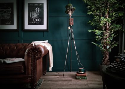 Photo floor lamp